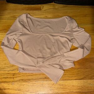 Cute Tan Long Sleeve